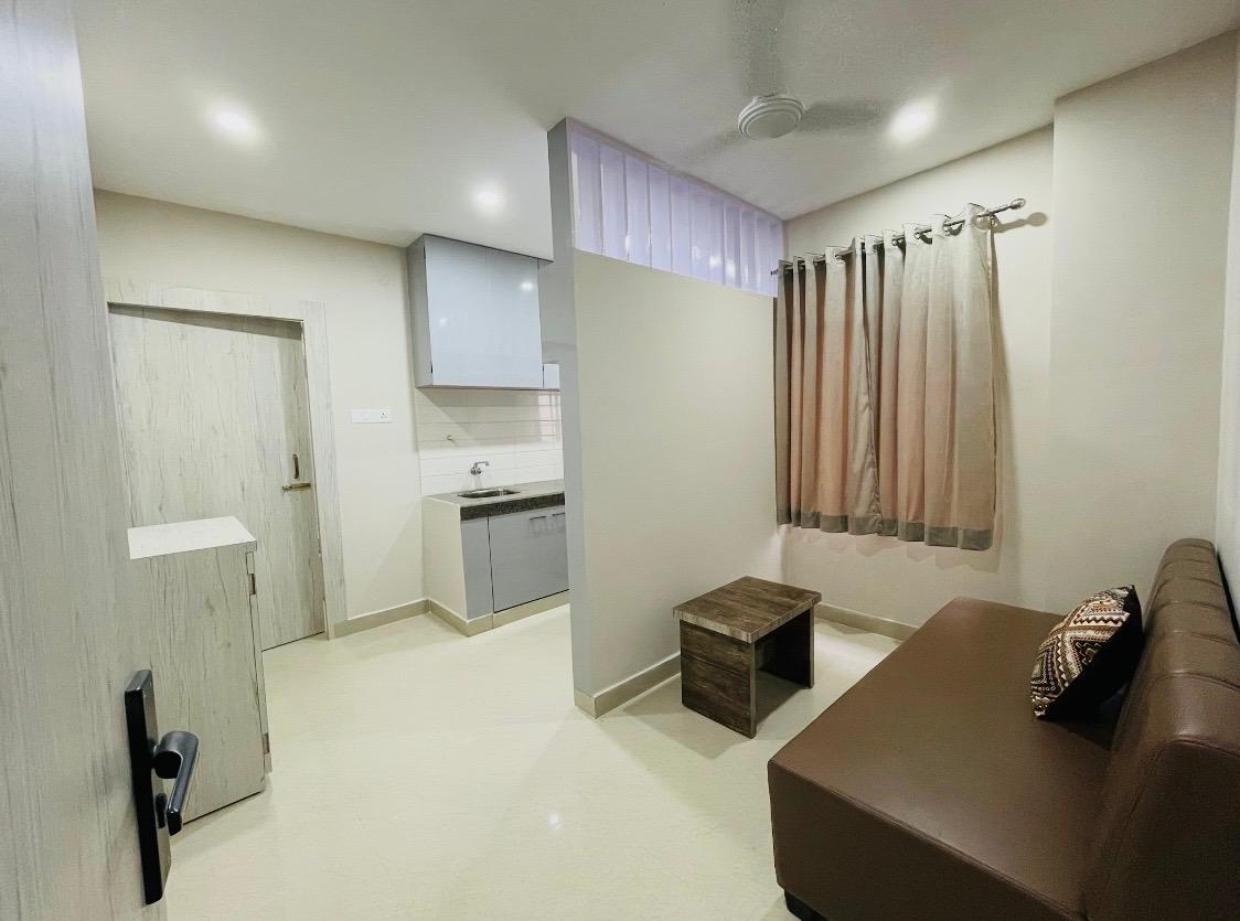 Semi Furnished 1BHK in Garbhanga Road, Lokhra, Guwahati, Assam, India for Rent